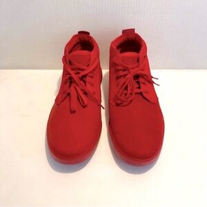 PRICE DROP Timberland Red Chukka Boots Sleek Design
